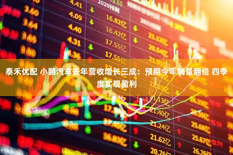 泰禾优配 小鹏汽车去年营收增长三成：预期今年销量翻倍 四季度实现盈利