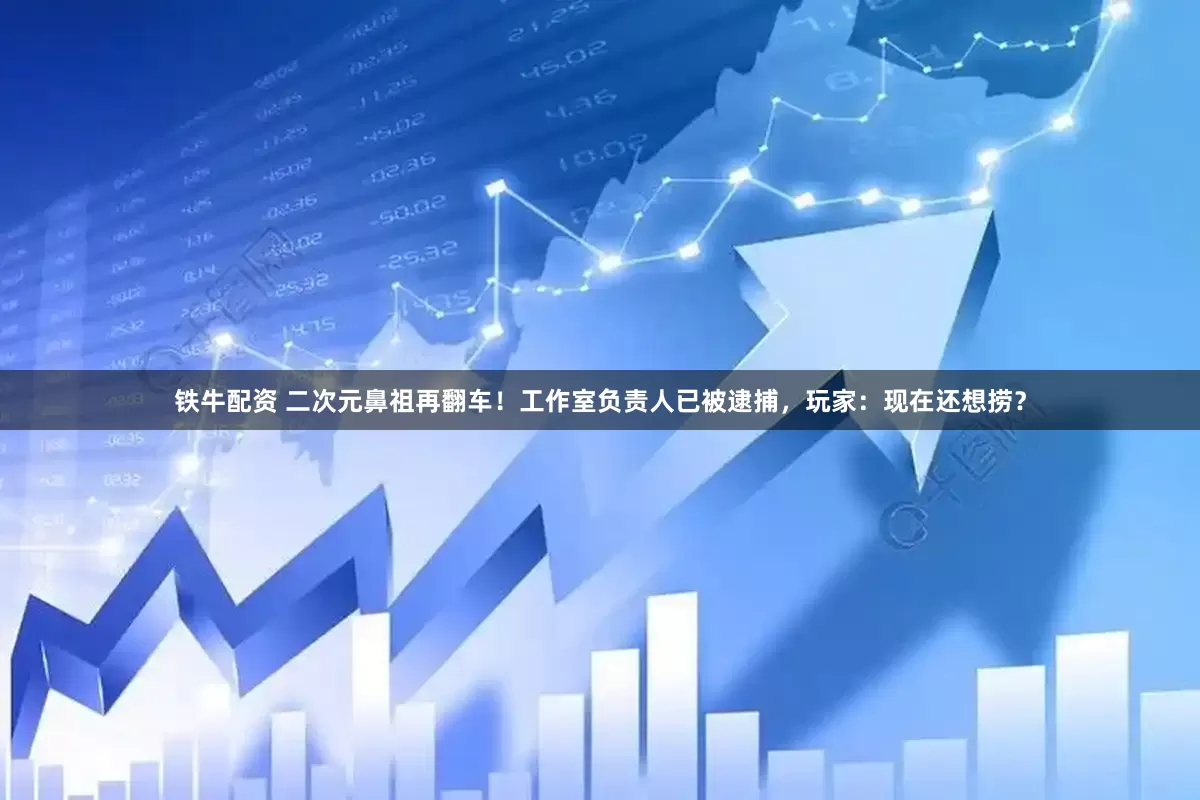 铁牛配资 二次元鼻祖再翻车！工作室负责人已被逮捕，玩家：现在还想捞？